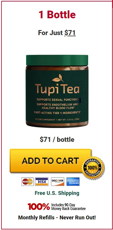 TupiTea 1 bottle price